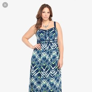 Torrid Chevron Maxi Dress